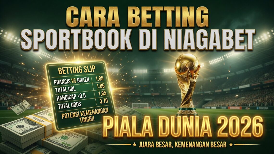 Cara betting sportbook di Niagabet untuk Piala Dunia 2026